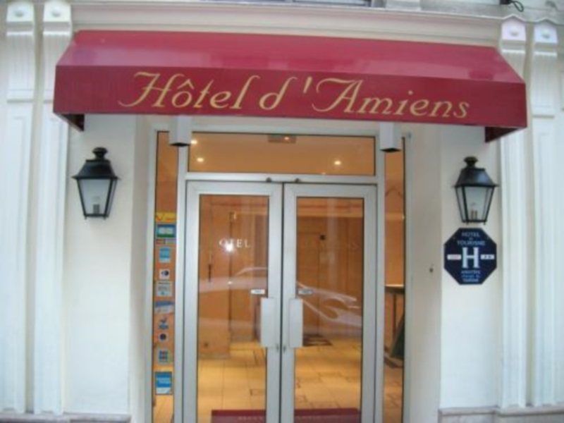 Hotel d'Amiens París Exterior foto
